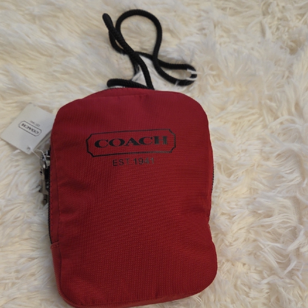 Coach Red Men's Bag